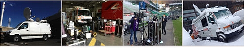 Actua has SNG satellite uplink trucks in Switzerland and France for transmission and production.