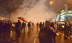 Police use teargas in Istanbul after court appoint trustees to run Feza Media Group