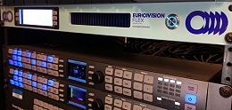 Live IP transmissions using Eurovision Flex.