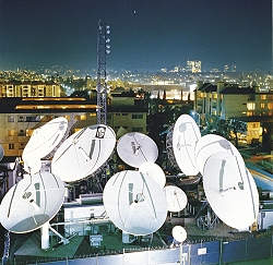 Globecast teleport in Los Angeles