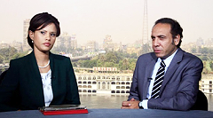 AP offers a live TV camera studio in Cairo, Egypt.
