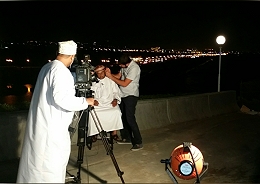 Live studio transmission from Muscat, Oman provided by Al Rasbi.