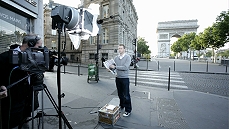 BGTV live position in Paris, France