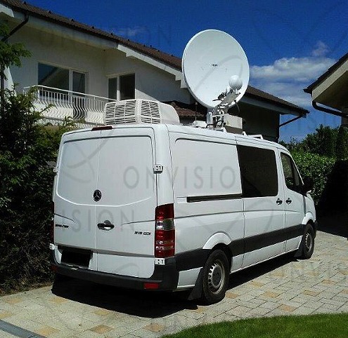 DSNG satellite truck for sale.