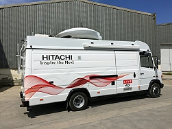 Hitachi to exhibit its new DSNG/OB truck at BroadcastAsia in Singapore.