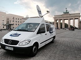IHA provides SNG satellite truck hire services in Berlin, Germany.