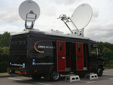 Links Broadcast OB van based in UK