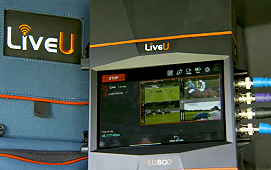 LiveU800 multi-camera sports production.
