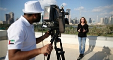 Our Media supplies SNG uplink and live broadcast studios in Dubai.