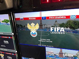 FIFA World Cup Russia: Ruptly supplies 4K OB van broadcast services.