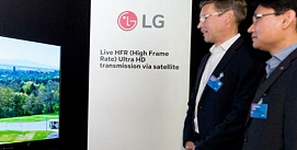 SES and LG demonstrate 4K High Frame Rate.