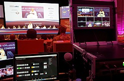 Live broadcast transmission PPU systems in Doha, Qatar.