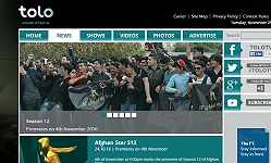 Afghan TV news channel, Tolo TV, wins AFP award.