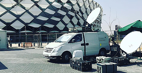 Tower Media: SNG satellite truck in Abu Dhabi, Dubai and the UAE nationwide.
