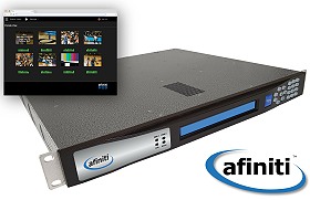 Adtec Digital's afiniti video encoder