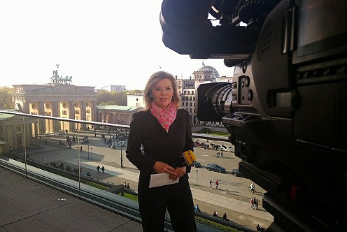 Live production in Berlin using KA-sat and LiveU video transmissions.