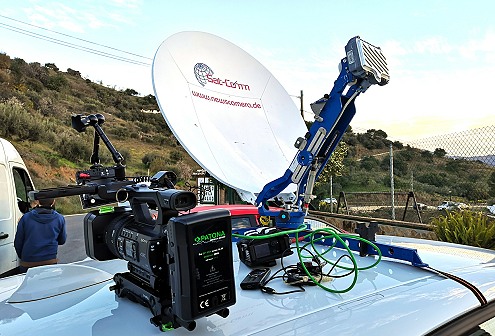 KA-Sat transmissions from newscamera.